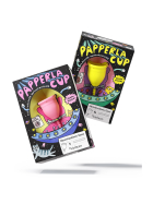 einhorn Menstruationstassen PapperlaCup Set, Gr. S & M