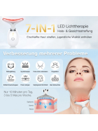 7in1 LED Lichttherapie für Hals- & Gesicht