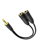 HiDef Audio-Splitter, 3.5 mm Klinke zu 2 x 3.5 mm Buchse