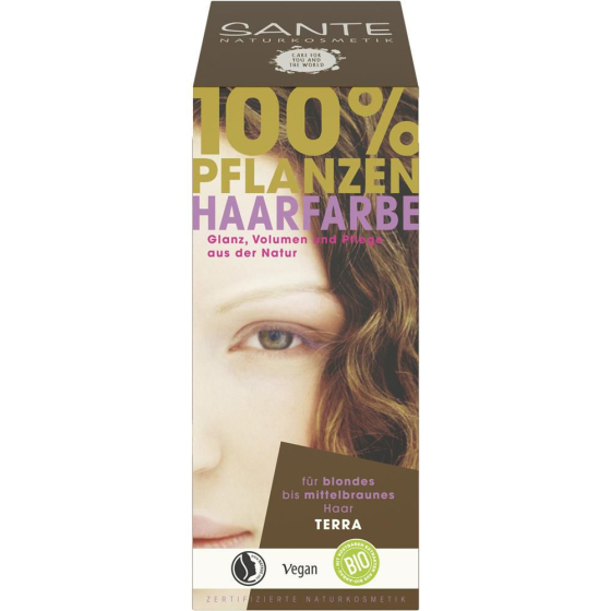 Sante Pflanzenhaarfarbe - terra, 100 g