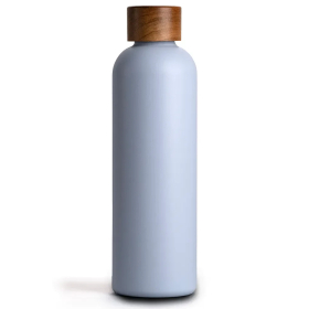 T&N Trinkflasche Edelstahl Wood Edition, 750 ml, Sky...