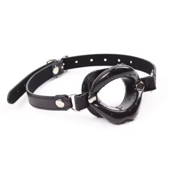 beKinky Deep Throat Mundknebel, schwarz