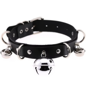 beKinky Halsband Chime, schwarz