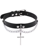 beKinky Halsband Sanctity, schwarz