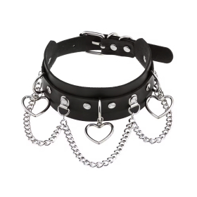 beKinky Halsband LovePain, schwarz