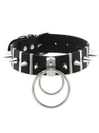 beKinky Halsband Spike Dom, schwarz