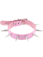 beKinky Halsband Spike, pink