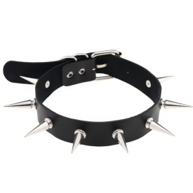 beKinky Halsband Spike, schwarz