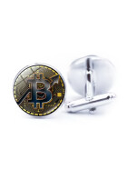 Bitcoin Logo 1 Manschettenknöpfe