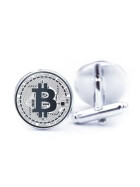 Bitcoin Logo 2 Manschettenknöpfe