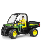 Bruder John Deere Gator XUV 855D mit Fahrer