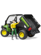 Bruder John Deere Gator XUV 855D mit Fahrer