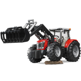 Bruder Massey Ferguson mit Frontlader