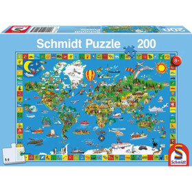 Puzzle Deine bunte Erde, 200 Teile