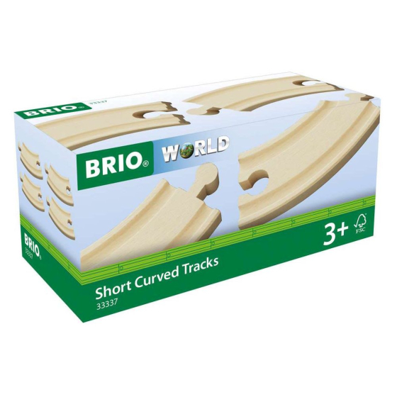 BRIO Short Curved Tracks