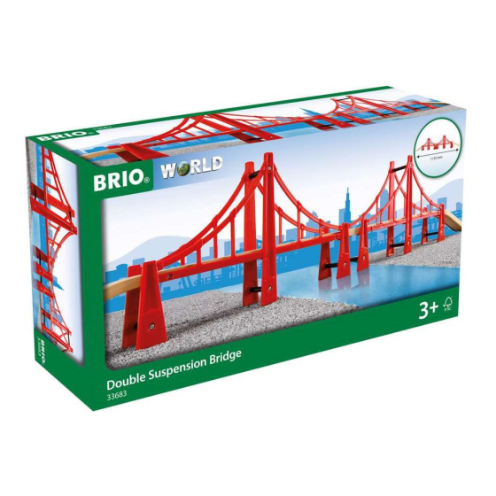 BRIO Double Suspension Bridge