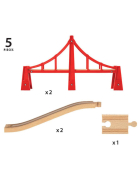 BRIO Double Suspension Bridge