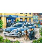 Puzzle Polizei und Feuerwehr, 2 x 12 Teile