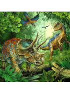 Puzzle Faszination Dinosaurier, 3 x 49 Teile