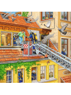 Puzzle Feuerwehreinsatz, 3 x 49 Teile