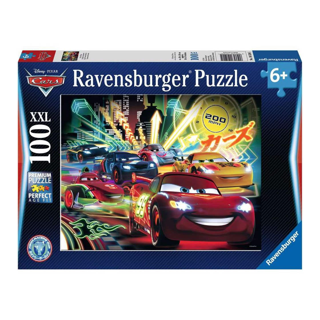 Teile Cars Puzzle 100 Ravensburger Neon,