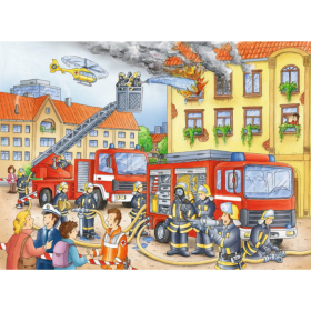 Puzzle Unsere Feuerwehr, 100 Teile