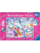 Puzzle Die schönsten Einhörner, 100 Teile