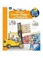 Ravensburger Wieso? Weshalb? Warum?, Band 38: Alles über Laster, Bagger und Traktoren