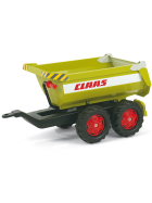 RollyToys rollyHalfpipe Trailer Claas