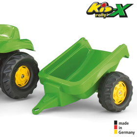 RollyToys Kid-X Trettraktor mit Anhänger