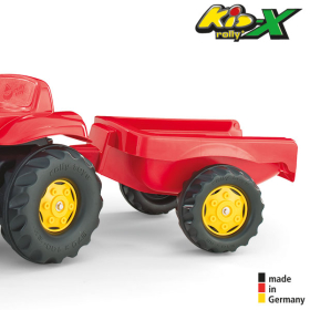 RollyToys Kid Trettraktor mit Anhänger & Lader