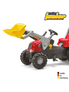 RollyToys Junior Trettraktor RT mit Lader & Farm-Trailer