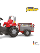 RollyToys Junior Trettraktor RT mit Lader & Farm-Trailer