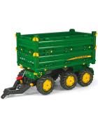 RollyToys Multi Anhänger John Deere, 3-achsig