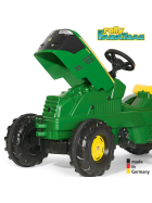 RollyToys Farmtrac Trettraktor John Deere 6210 R mit Frontlader & Luftreifen